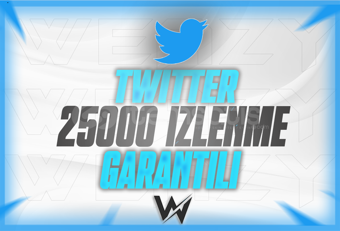 ⭐TWİTTER 25000 İZLENME (GARANTİLİ)⭐ ⭐TWİTTER 25000 İZLENME (GARANTİLİ)⭐