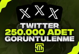 ✨Twitter 250.000 Adet Görüntülenme!