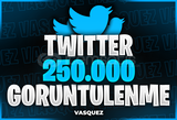 ⭐Twitter 250.000 Görüntülenme ⭐