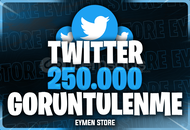 ⭐Twitter 250.000 Görüntülenme