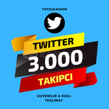 TWİTTER 3.000 GERÇEK TAKİPÇİ [VIP+ ÜYERLER]