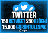 ⭐Twitter 3X PAKET⭐GARANTİLİ⭐