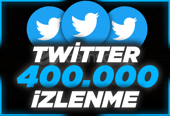 ⭐Twitter +400.000 İzlenme ⭐ ⭐Twitter +400.000 İzlenme ⭐