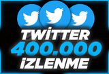 ⭐Twitter +400.000 İzlenme ⭐