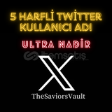 TWİTTER 5 HARFLİ KULLANICI ADI - ULTRA NADİR