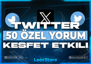 ⭐️TWİTTER 50 ÖZEL YORUM / EN UYGUN⭐️