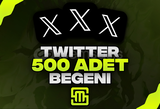 ✨Twitter 500 Adet Beğeni!