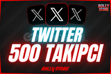 ⚡ Twitter 500 Adet Garantili Takipçi ⚡