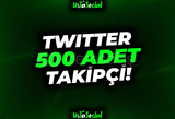 ⭐Twitter 500 Adet Takipçi!