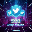 TWİTTER 500 ANKET OYLAMA