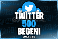 ⭐Twitter 500 Beğeni