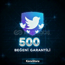 TWİTTER 500 BEĞENİ GAARANTİLİ