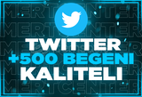 ⭐TWİTTER 500 GERÇEK BEĞENİ⭐