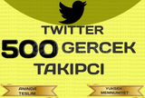 TWİTTER 500 GERÇEK TAKİPÇİ