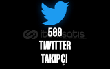 ⭐️ Twitter 500 Gerçek Takipçi | Garanti