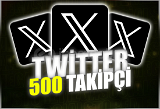 ⭐️ Twitter 500 Gerçek Takipçi | Garanti