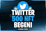 ⭐Twitter 500 NFT Beğeni