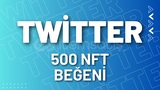 ⭐Twitter 500 NFT Beğeni + 7 Gün Garanti⭐