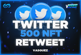 ⭐Twitter 500 NFT Retweet ⭐