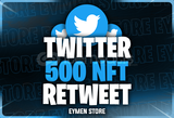 ⭐Twitter 500 NFT Retweet⭐