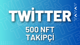 ⭐Twitter 500 NFT Takipçi + 30 Gün Garanti⭐