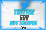 TWİTTER 500 NFT TAKIPCI KALITELI