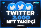 ⭐Twitter 2000 NFT Takipçi ⭐