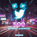 TWİTTER 500 REETWET GARANTİLİ 