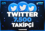 ⭐Twitter 7500 Takipçi ⭐