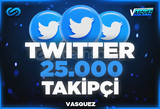 ⭐Twitter 25.000 Takipçi ⭐