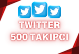 ⭐Twitter 500 Takipçi | Anında⭐