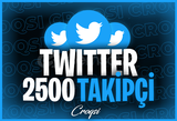 ⭐Twitter 2500 Takipçi⭐GARANTİLİ⭐