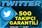 Twitter 500 Takipçi | Hızlı - Garantili