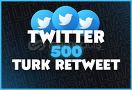 [Twitter] 500 Türk Retweet