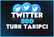 [Twitter] 500 Türk Takipçi