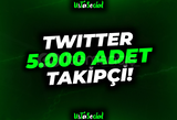 ⭐Twitter 5.000 Adet Takipçi!