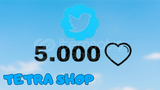 TWITTER 5000 BEĞENİ ( VE HIZLI)