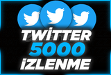 ⭐Twitter +5000 İzlenme ⭐