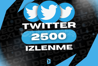 Twitter 2.500 İzlenme