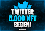 ⭐Twitter 5000 NFT Beğeni ⭐