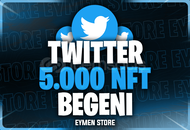 ⭐Twitter 5.000 Nft Beğeni