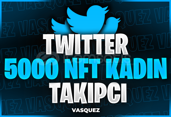⭐Twitter 5000 NFT Kadın Takipçi ⭐ ⭐Twitter 5000 NFT Kadın Takipçi ⭐