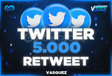 ⭐Twitter 5000 Retweet ⭐