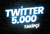 Twitter 5.000 TAKİPÇİ
