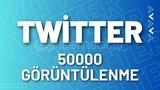 ⭐Twitter 50000 Görüntülenme⭐