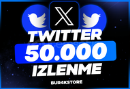 ⚡Twitter⚡50.000 izlenme
