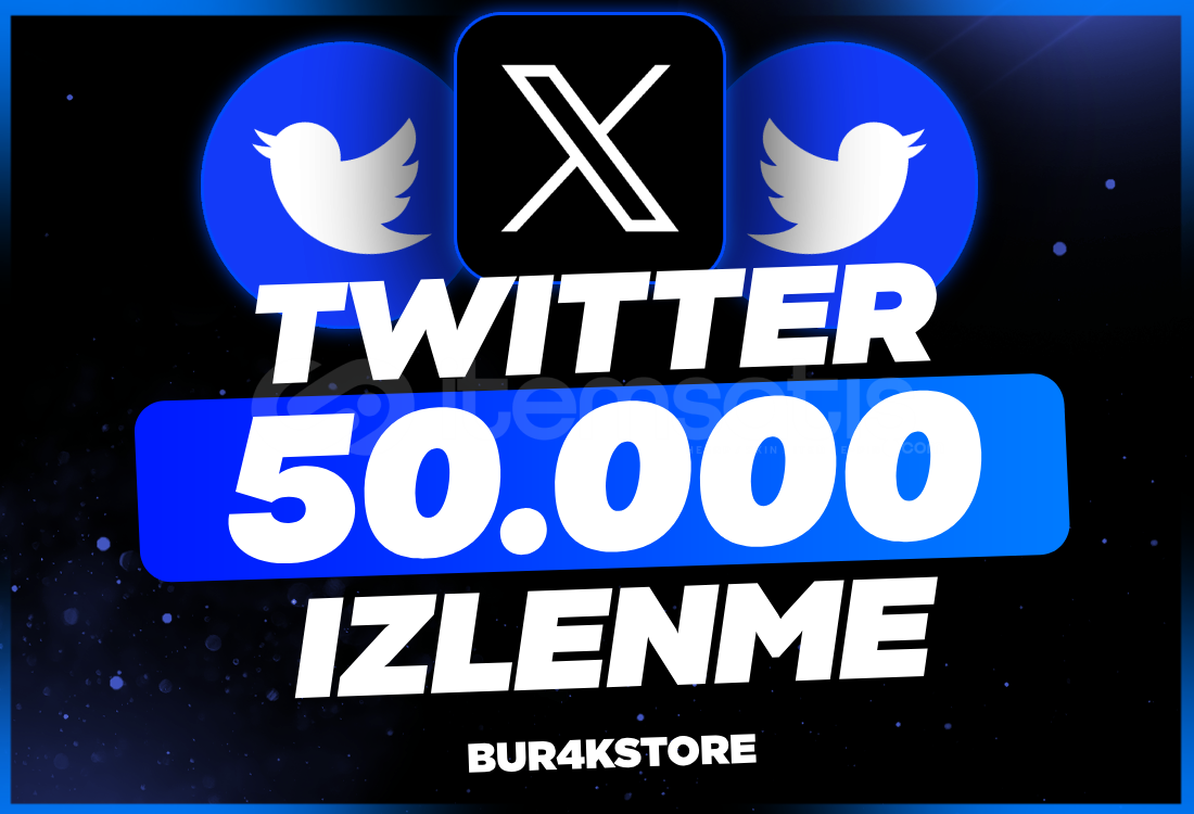 Twitter⭐50.000 izlenme⭐ Twitter⭐50.000 izlenme⭐