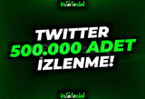 ⭐Twitter 500.000 İzlenme!