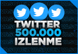 ⭐ Twitter +500.000 İzlenme ⭐