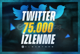 Twitter | 75000 İzlenme + Garantili